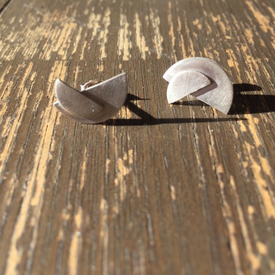 Petites boucles d'oreilles rounded mood